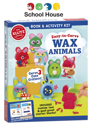 Easy-To-Carve Wax Animals Kit
