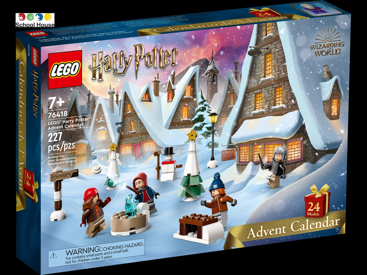 Lego Harry Potter Advent Calendar 2023 School House GB