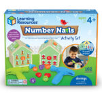Number Nails Fine Motor Activity Set
