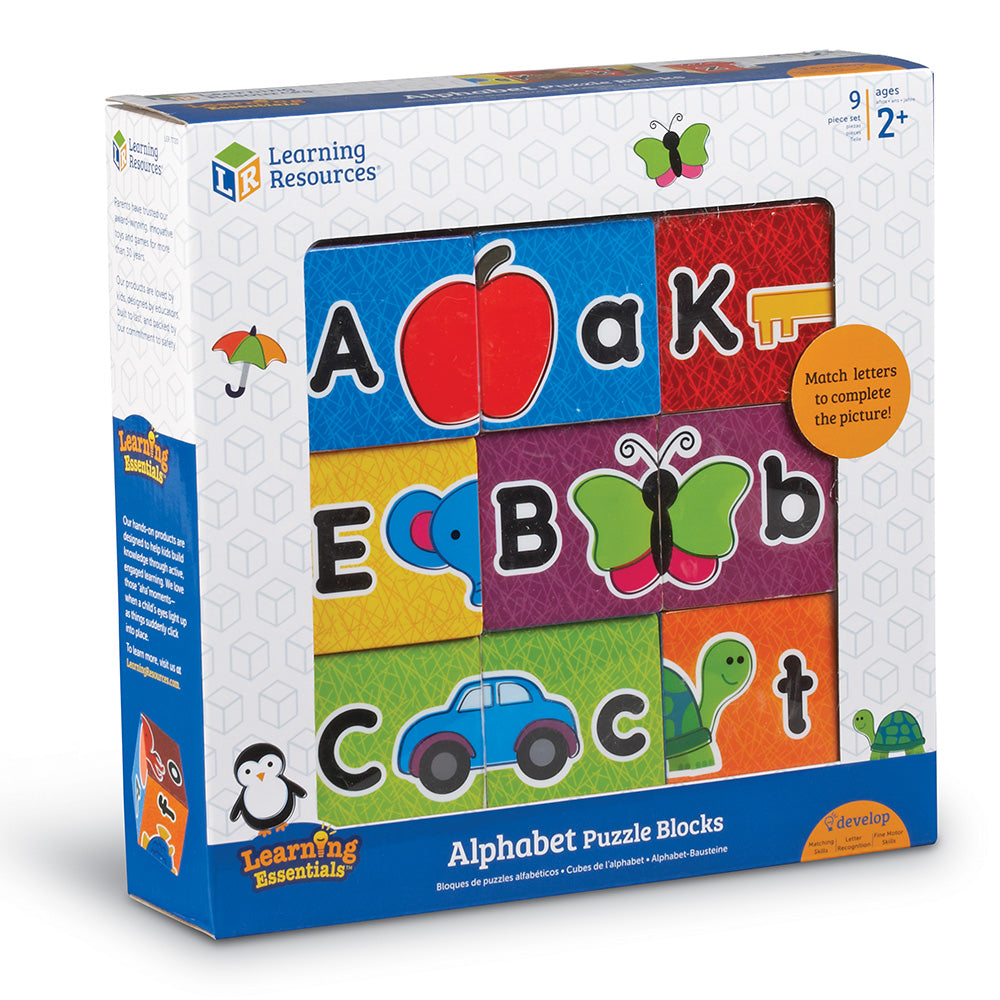 Alphabet Puzzle Blocks – School House GB