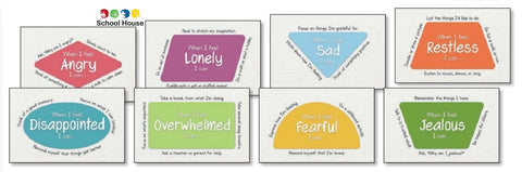 SEL:  Managing Emotions Bulletin Board Set