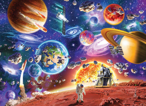 Space Travels Family Puzzle
