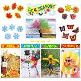 4 Seasons Learning Bulletin Board Set