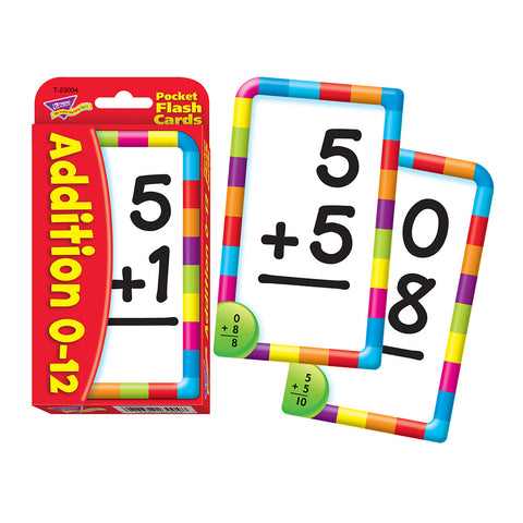 Addition Flash Cards