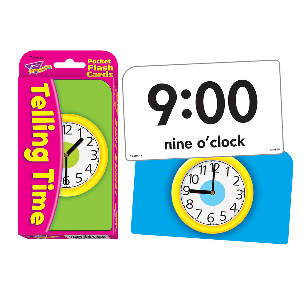 Telling Time Flashcards School House GB