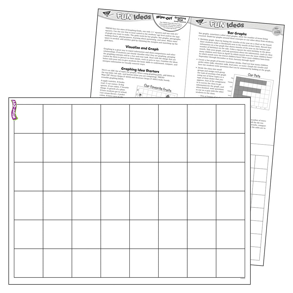 graphing-grid-large-squares-wipe-school-house-gb for Free Printable One Inch Graph Paper Graphing Grid Large Squares Wipe – School House GB for Free Printable One Inch Graph Paper