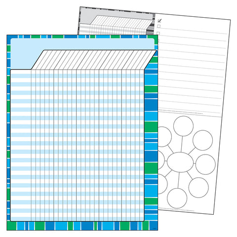Stripe-Tacular Cool Blue Incentive Chart