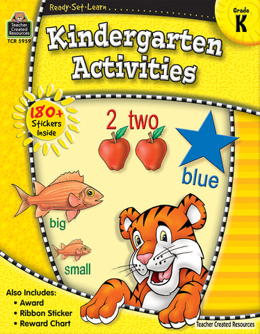 Kindergarten Activities Workbook