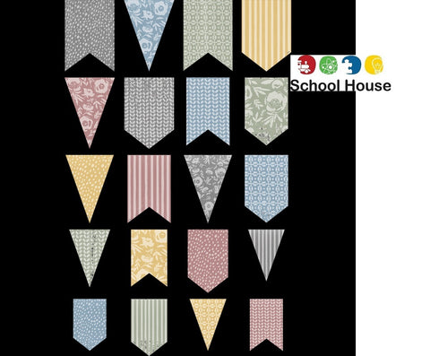Classroom Cottage Pennants Accents