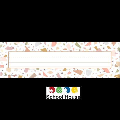 Terrazzo Tones Name Plates