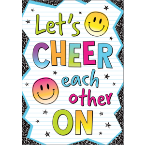Let's Cheer Each Other Brights 4Ever Poster