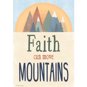 Faith Can Move Mountains Poster