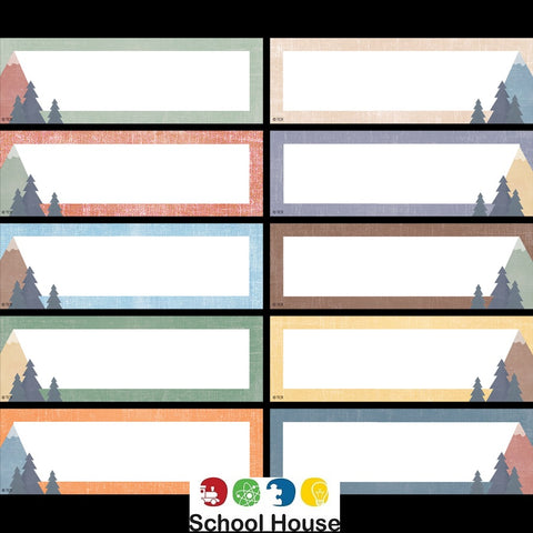 Moving Mountains Labels Magnetic Accents