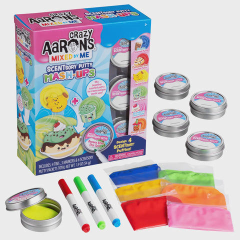 Mixed By Me SCENTsory Putty Kit | Crazy Aaron's® DIY Slime