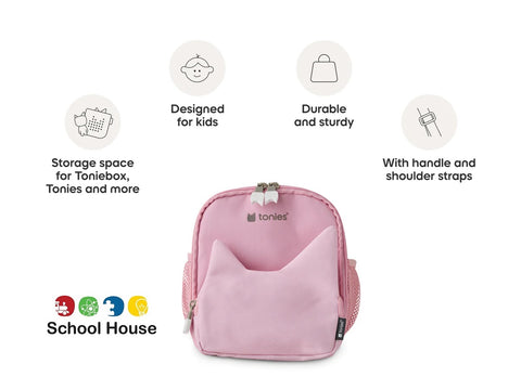 Tonies Adventure Backpack Cloud Pink