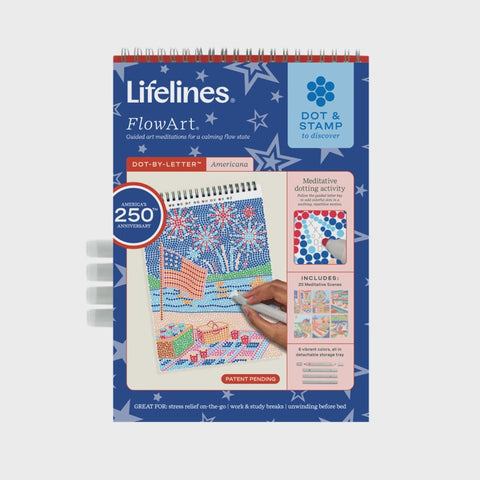 FLOWART AMERICANA DOT BY LETTER