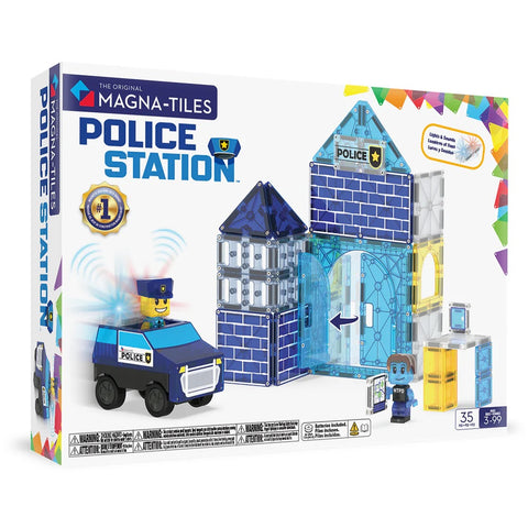 Magna-Tiles Police Station
