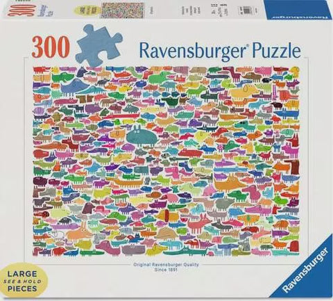 387 DOGS & ONE CAT 300 LG PC PZ