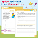 Summer Bridge Activities® Third Grade to Fourth Grade Workbook – Summer Learning Activities for Rising 4th Graders, Reading, Math, Science & Fitness, 160 Pages