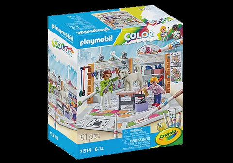 PLAYMOBIL COLOR DOG SALON