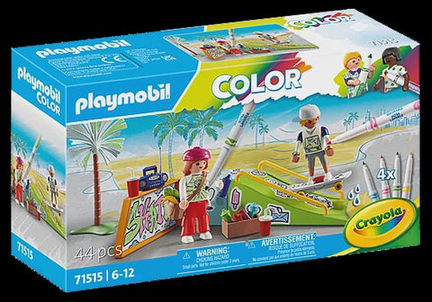 PLAYMOBIL COLOR SKATE PARK