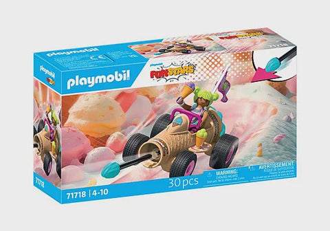 RACING ICE CREAM CONE