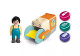 JUNIOR PUSH & GRAB GARBAGE TRUCK