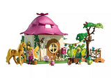 COZY FAIRY HOME WITH GOLDEN UNICORN