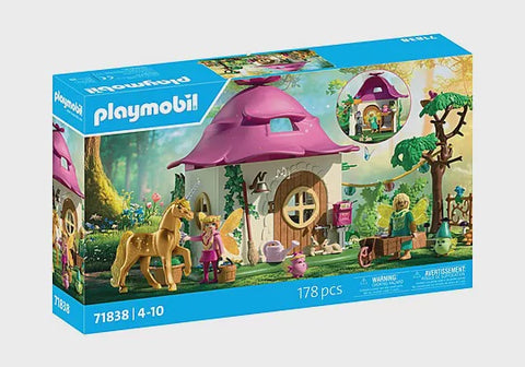 COZY FAIRY HOME WITH GOLDEN UNICORN