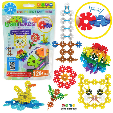 Brain Flakes 120 Piece Starter Set