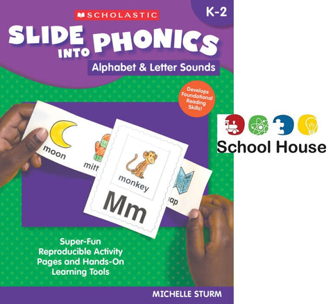 Slide Into Phonics Alphabet & Letter Sounds Book