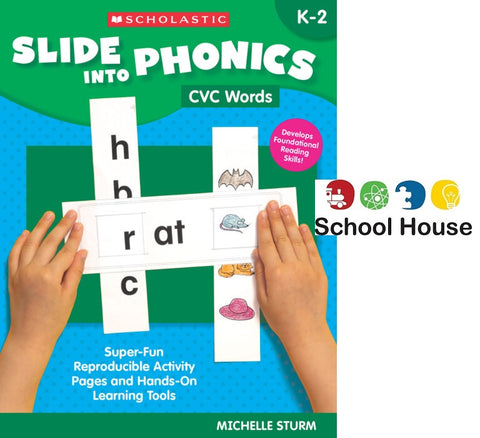 Slide Into Phonics CVC Words Book