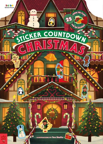 Sticker Countdown Christmas Book