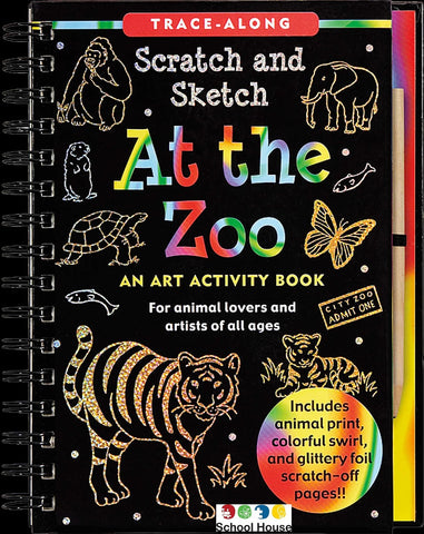 Scratch And Sketch At The Zoo Trace