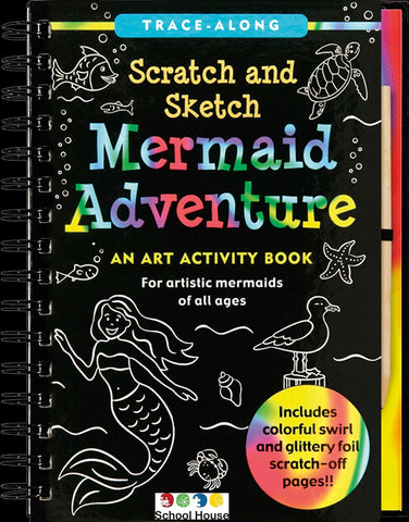 Mermaid Adventure Scratch & Sketch