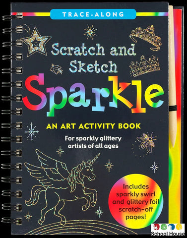 Scratch And Sketch Sparkle Trace