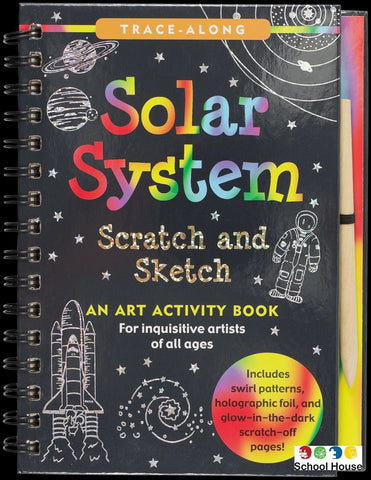 Scratch And Sketch Solar System Trace