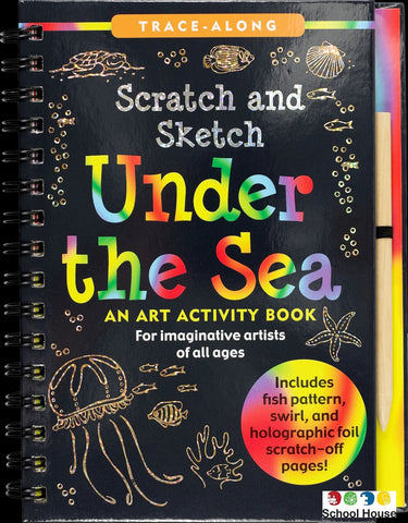 Scratch And Sketch Under The Sea Trace