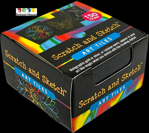 Scratch & Sketch Art Tiles