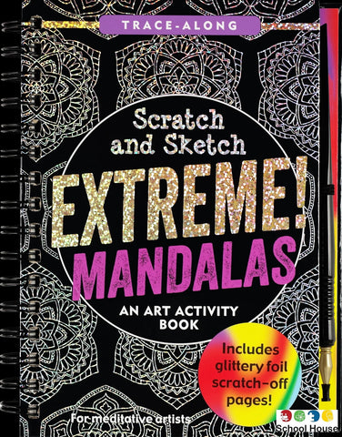 Extreme Mandalas Scratch & Sketch