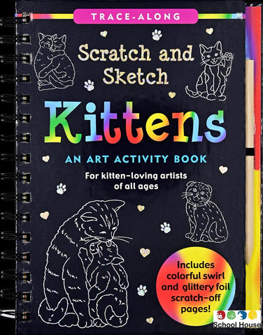 Scratch And Sketch Kittens Trace