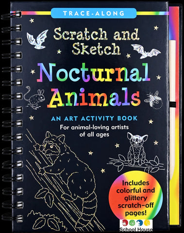 Scratch & Sketch Nocturnal Animals
