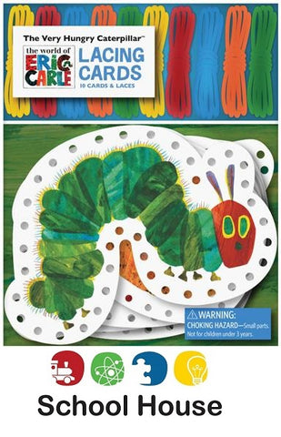 Very Hungry Caterpillar Lacing Cards
