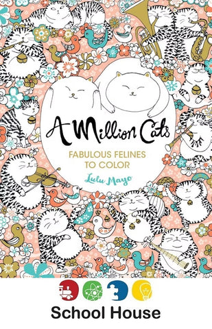 Million Cats Coloring Book
