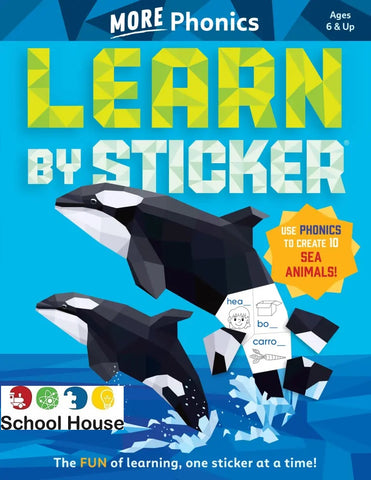 Learn By Sticker MORE Phonics Book