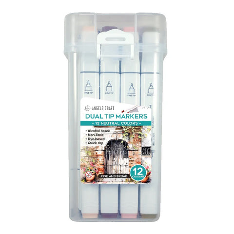Alcohol Markers Neutral 12 Count