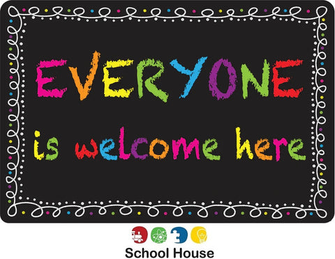 Everyone Is Welcome Here Mouse Pad