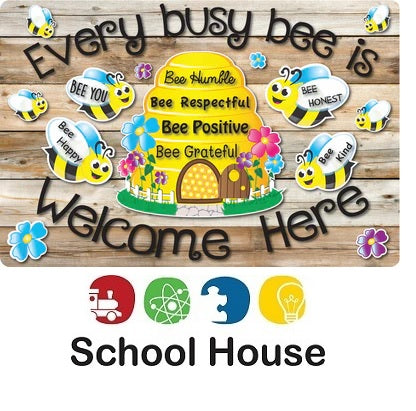 Every Busy Bee Is Welcome Mat