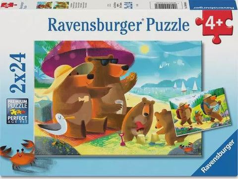 BEAR FAMILY VACATIONS 2 X 24 PC PZ