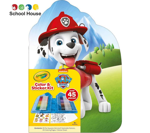 Paw Patrol Color & Sticker Kit